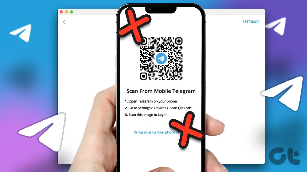 手机无法扫描 Telegram Web 二维码