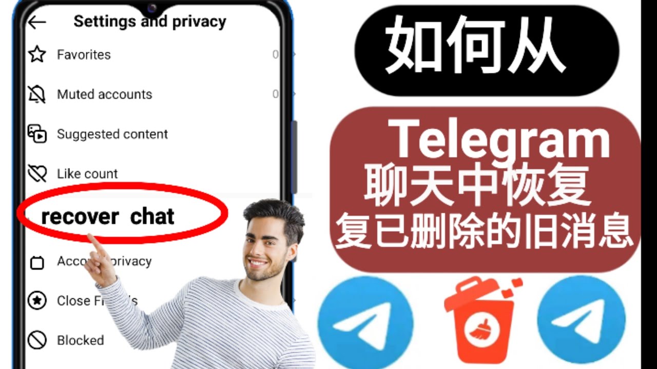 Telegram删除的消息能恢复吗？