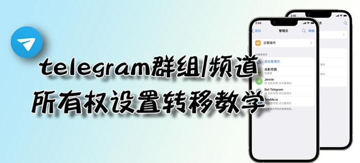 电报群群主怎么转让？