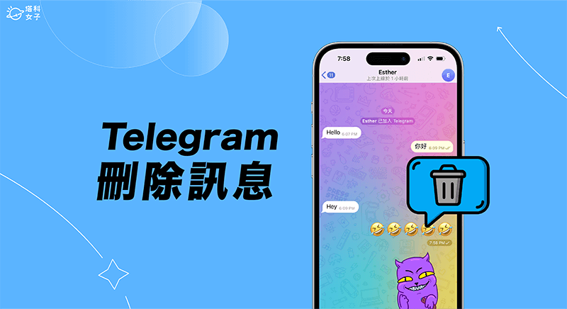 Telegram电报怎么设置动态头像？